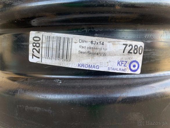 Kromag 7280 Plechové disky